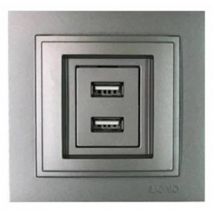 Розетка USB Mono Electric Despina 102-242405-178 Розетка USB Mono Electric Despina 102-242405-178