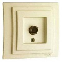 ТВ-розетка Mono Electric Larissa 103-171705-138