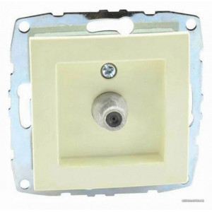 ТВ-розетка без рамки Mono Electric Despina / Larissa 500-001705-138 ТВ-розетка без рамки Mono Electric Despina / Larissa 500-001705-138