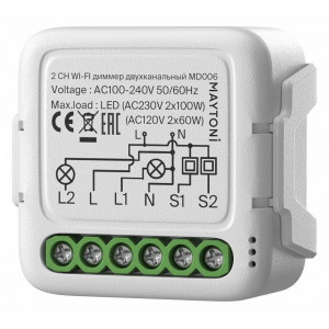 Контроллер-диммер Wi-Fi для смартфонов и планшетов Maytoni MD006 Контроллер-диммер Wi-Fi для смартфонов и планшетов Maytoni MD006