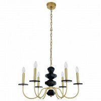 Подвесная люстра Newport VANESSA 3876/С brass