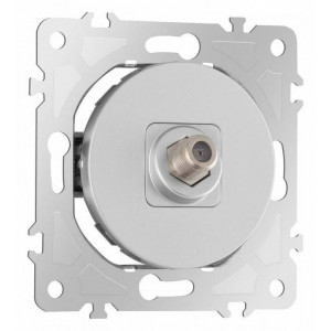ТВ-розетка без рамки Arte Milano am-202 202.42-1.silver