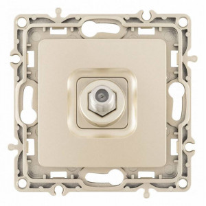 ТВ-розетка без рамки Arte Milano am-217 217.42-1.shampan