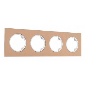 Рамка на 4 поста Arte Milano am-502.11 502.11-4.brown Рамка на 4 поста Arte Milano am-502.11 502.11-4.brown
