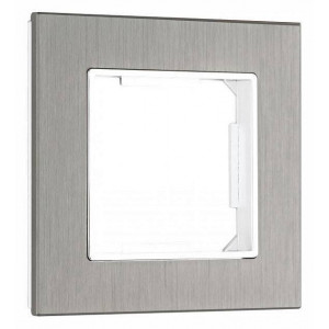 Рамка на 1 пост Arte Milano am-503.12 503.12-1.grey Рамка на 1 пост Arte Milano am-503.12 503.12-1.grey