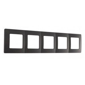 Рамка на 5 постов Arte Milano am-517.17 517.17-5.black