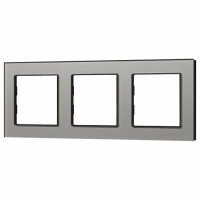Рамка на 3 поста Arlight GLARE 043801