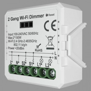 Контроллер-диммер Wi-Fi для смартфонов и планшетов Denkirs Relay RL1004-DM