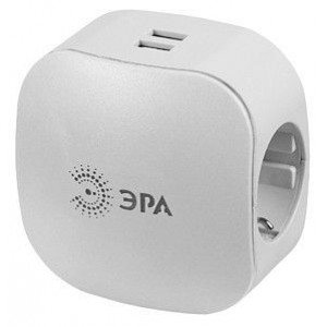 Разветвитель Эра  SP-3e-USB-W