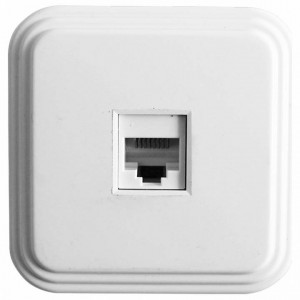 Розетка Ethernet RJ-45 Stekker Stekker 39706 Розетка Ethernet RJ-45 Stekker Stekker 39706