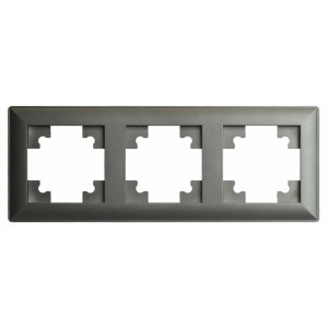 Рамка на 3 поста Stekker PFR00-7003-06 39809 Рамка на 3 поста Stekker PFR00-7003-06 39809