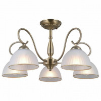 Люстра на штанге ILLUMICO CAPELLA IL0621-5CSQ-24 AB CAPELLA