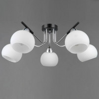 Потолочная люстра ILLUMICO LIBRA IL0713-5CSQ-24 BK CR LIBRA