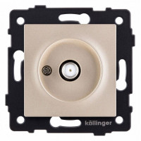 ТВ-розетка и SAT-розетка оконечная без рамки Kollinger  REA-020GD