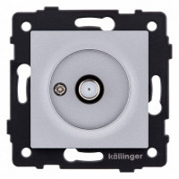 ТВ-розетка и SAT-розетка оконечная без рамки Kollinger  REA-020GY