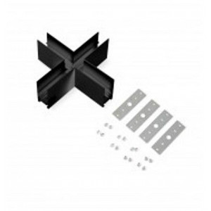 Соединитель X-образный для треков Lightstar Uno Pro 509187P Соединитель X-образный для треков Lightstar Uno Pro 509187P