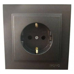 Розетка с заземлением Mono Electric Despina 102-202021-117 Розетка с заземлением Mono Electric Despina 102-202021-117