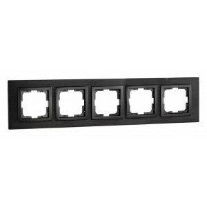 Рамка на 5 постов Mono Electric Style Aluminium 107-820000-164 Рамка на 5 постов Mono Electric Style Aluminium 107-820000-164
