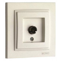 ТВ-розетка без рамки Mono Electric Despina / Larissa 500-000105-138