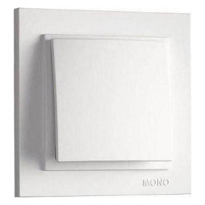 Выключатель одноклавишный без рамки Mono Electric Despina / Larissa 500-000125-100 Выключатель одноклавишный без рамки Mono Electric Despina / Larissa 500-000125-100