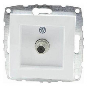 ТВ-розетка без рамки Mono Electric Despina / Larissa 500-001905-138 ТВ-розетка без рамки Mono Electric Despina / Larissa 500-001905-138