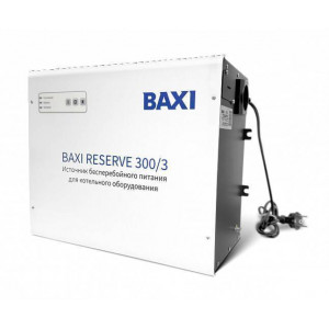 Источник бесперебойного питания BAXI Reserve 300/3 настенный 300/3 Источник бесперебойного питания BAXI Reserve 300/3 настенный 300/3