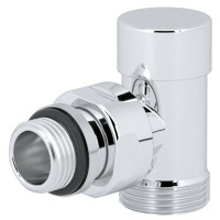 Вентиль обратный угловой General Fittings Compact 1/2 x 3/4 НН EK хромированный V150212B