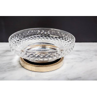 Мыльница настольная Boheme Murano Cristal золото 10205