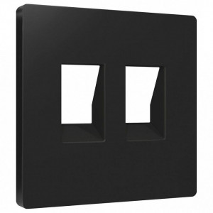Накладка для розетки RJ-11 или RJ-45 Ambrella Volt ALFA AP8121 Накладка для розетки RJ-11 или RJ-45 Ambrella Volt ALFA AP8121