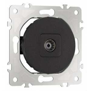 ТВ-розетка без рамки Arte Milano am-202 202.43-1.black
