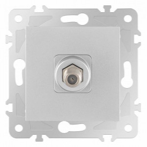 ТВ-розетка без рамки Arte Milano am-203 203.42-1.silver