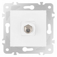 ТВ-розетка без рамки Arte Milano am-203 203.42-1.white