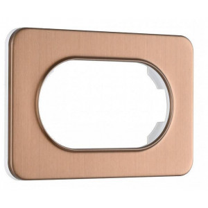 Рамка для двойной розетки Arte Milano am-502.07 502.07-double.brown Рамка для двойной розетки Arte Milano am-502.07 502.07-double.brown