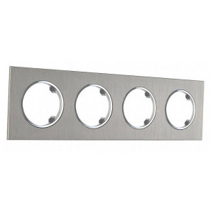 Рамка на 4 поста Arte Milano am-502.11 502.11-4.grey Рамка на 4 поста Arte Milano am-502.11 502.11-4.grey