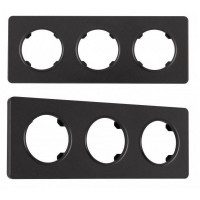 Рамка на 3 поста Arte Milano am-502.15 502.15-3.black