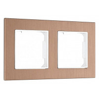 Рамка на 2 поста Arte Milano am-503.12 503.12-2.brown