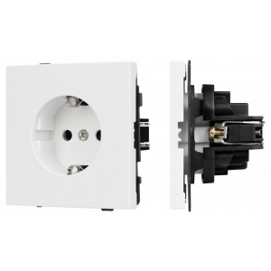 Розетка с заземлением, без рамки Arlight SCT-TENDO 054078