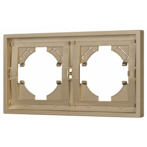 Рамка на 2 поста Arlight FRM-TENDO 054647