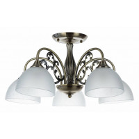 Люстра на штанге Arte Lamp Spica 5 ламп A3037PL-5AB