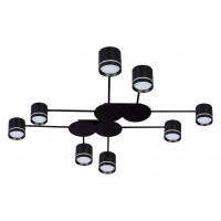 Потолочная люстра Arte Lamp Legacy 8 ламп A8024PL-8BK