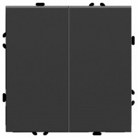 Выключатель перекрестный двухклавишный без рамки Stekker RSW10-5107-05 49843