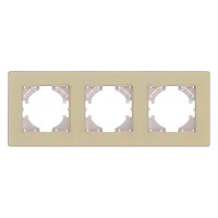 Рамка на 3 поста Kollinger Eleganz Acryl EA3GD