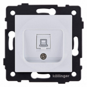Розетка Ethernet RJ-45 без рамки Kollinger REA-016WH Розетка Ethernet RJ-45 без рамки Kollinger REA-016WH
