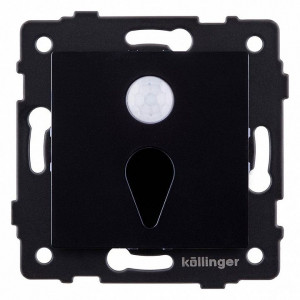 Заглушка для поста с подсветкой, без рамки Kollinger REA-044BK Заглушка для поста с подсветкой, без рамки Kollinger REA-044BK