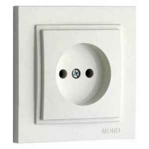 Розетка без заземления Mono Electric Despina 102-010022-116 Розетка без заземления Mono Electric Despina 102-010022-116