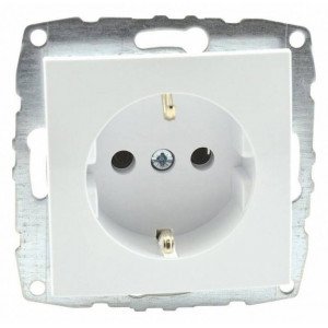 Розетка с заземлением, без рамки Mono Electric Despina / Larissa 500-001921-117 Розетка с заземлением, без рамки Mono Electric Despina / Larissa 500-001921-117