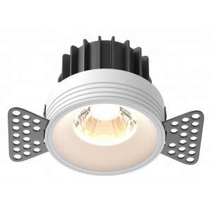 Встраиваемый светильник Maytoni Round DL058-12W3K-TRS-W Встраиваемый светильник Maytoni Round DL058-12W3K-TRS-W
