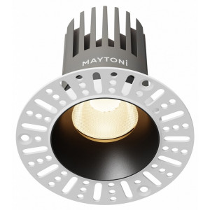 Встраиваемый светильник Maytoni  DL121-15W-3K-TRS-B