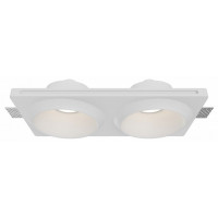 Встраиваемый светильник Maytoni Gyps Modern DL124-GU10-02-TRS-W