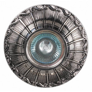 Встраиваемый светильник Sneha  6010/D MR16 SL+BK